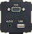 Розетка VGA, AUX, USB Hi-tech 