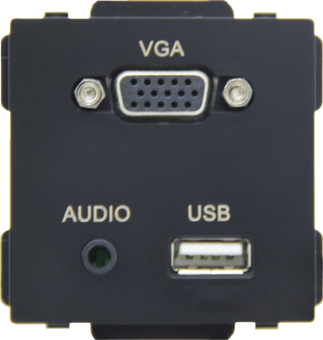 Розетка VGA, AUX, USB Hi-tech 