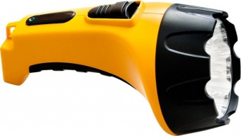Smartbuy Фонарь ручной. Желтый пластик 